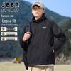 JEEP SPIRIT Men's Outdoor Windproof Hooded Jacket