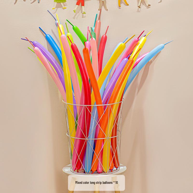 June 1st Birthday Outdoor Decoration Set for Kids: Balloons, Ribbons, Tassels for Kindergarten or Spring Outing