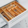 Ikar Bamboo Cutlery Organizer