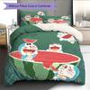 Doraemon4 Pattern Bedding Quilt Set Home Decoration Gift (1 * Duvet Cover + 2 * Pillowcase Without Core)