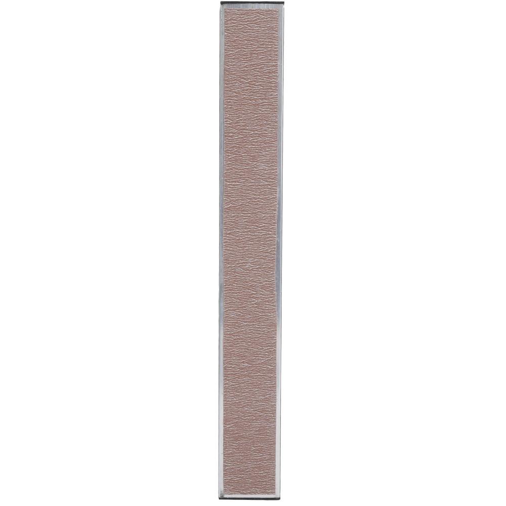 Aluminum alloy +  sandpaper Fret Leveling Beam Sand‑toned Fret Leveling Bar  For Guitar Repair