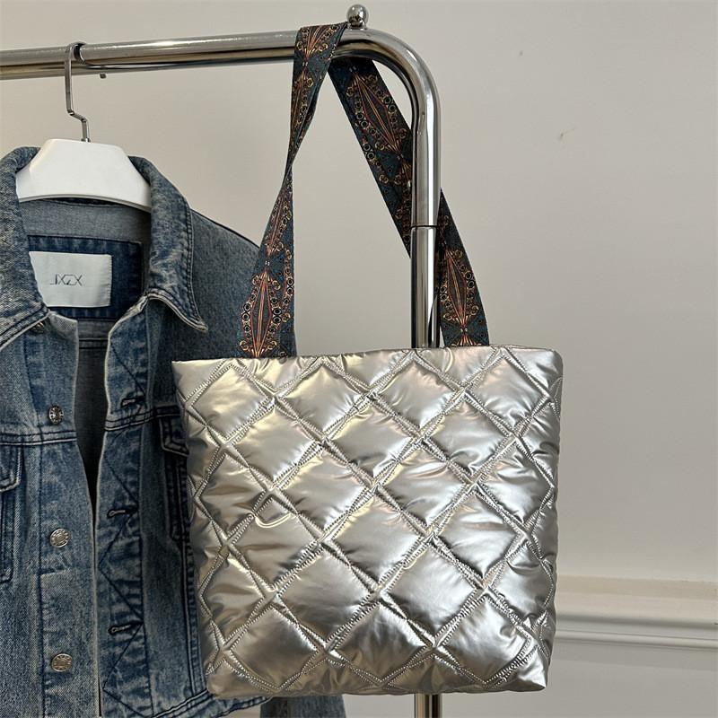 

Chic And Casual Shoulder Bag For Women Featuring Elegant Solid Colors And Soft Fabric