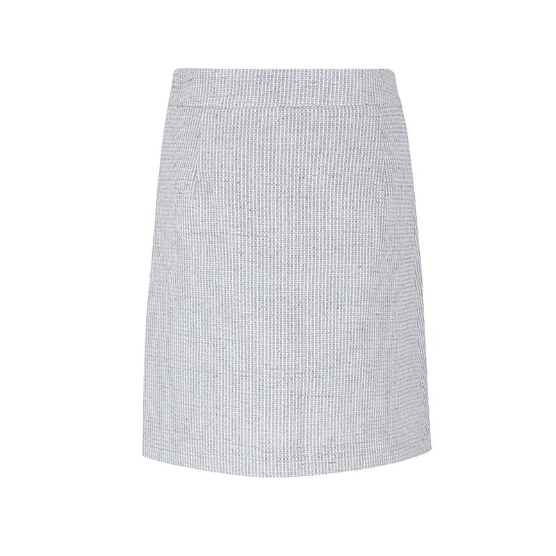 VISITINNEWYORK Tweed Wrap Skirt (Vy5Sr2C)