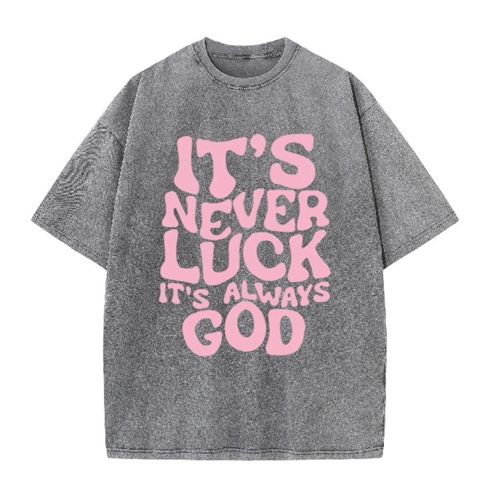 2026 Vintage Washed Men T Shirt Casual Short Sleeve Crew Neck Tees Retro Bubble Letter Print Streetwear Loose Oversized Cotton T