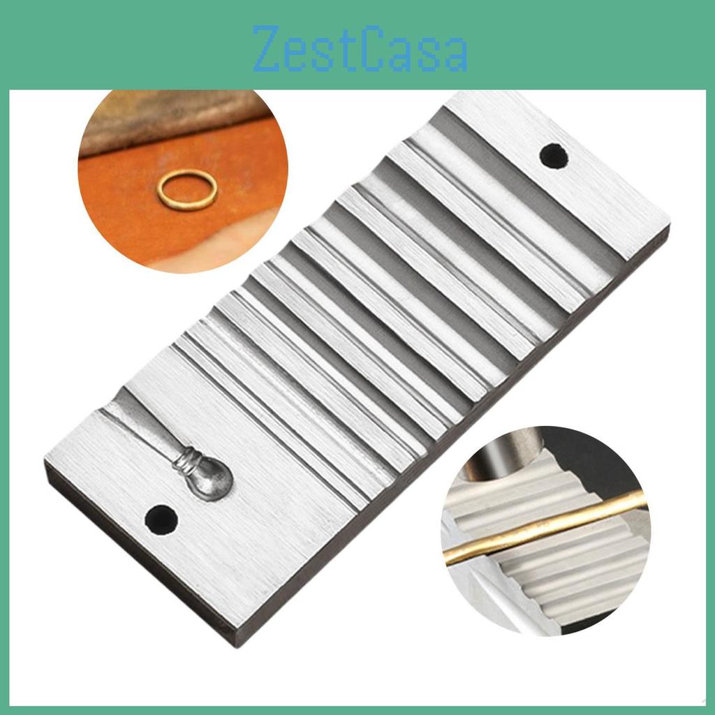 Half Grooves Die Block Round And Water Drop Groove Jewelry Making Metal Forming Block For