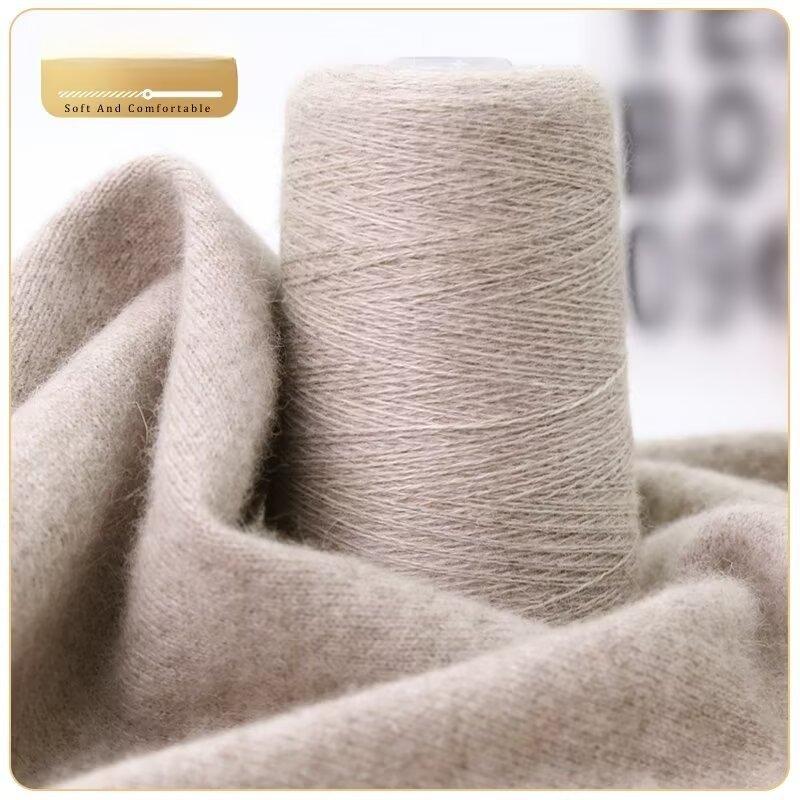 Natural Cashmere Yarn for Knitting High-Quality Hand-Knitted Wool Pure Cashmere Thin Yarn Hand And Woven Machine