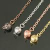 1pc Metal Pendulum Pendulo Radiestesia Pendulums for Dowsing Healing Pyramid Pendant Necklace Women Men Spiral Pendule Reiki Amulet