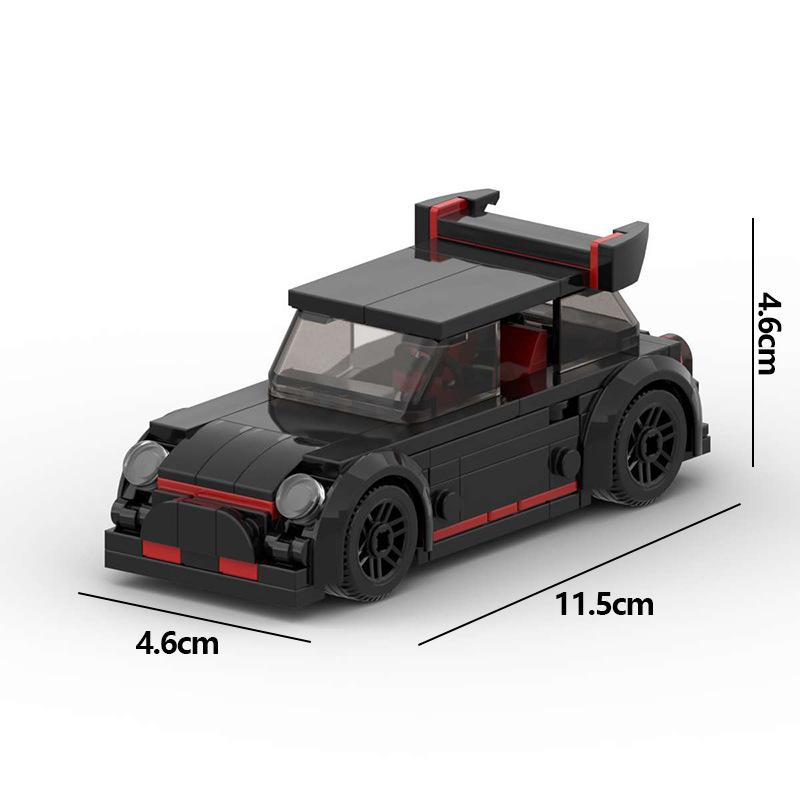 Building Block Compatible, Mini Cooper, Set, Intellectual And Creative, Assembly Gift, Model Ornament