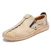 Scarpe casual in pelle da uomo primaverili e autunnali Scarpe da guida per auto da uomo di grandi dimensioni Scarpe casual fatte a mano traspiranti da uomo