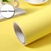 Pearl White DIY Decorative Film PVC Self Adhesive Wall Paper Furniture Renovation Stickers Kitchen Cabinet Waterproof Wallpaper