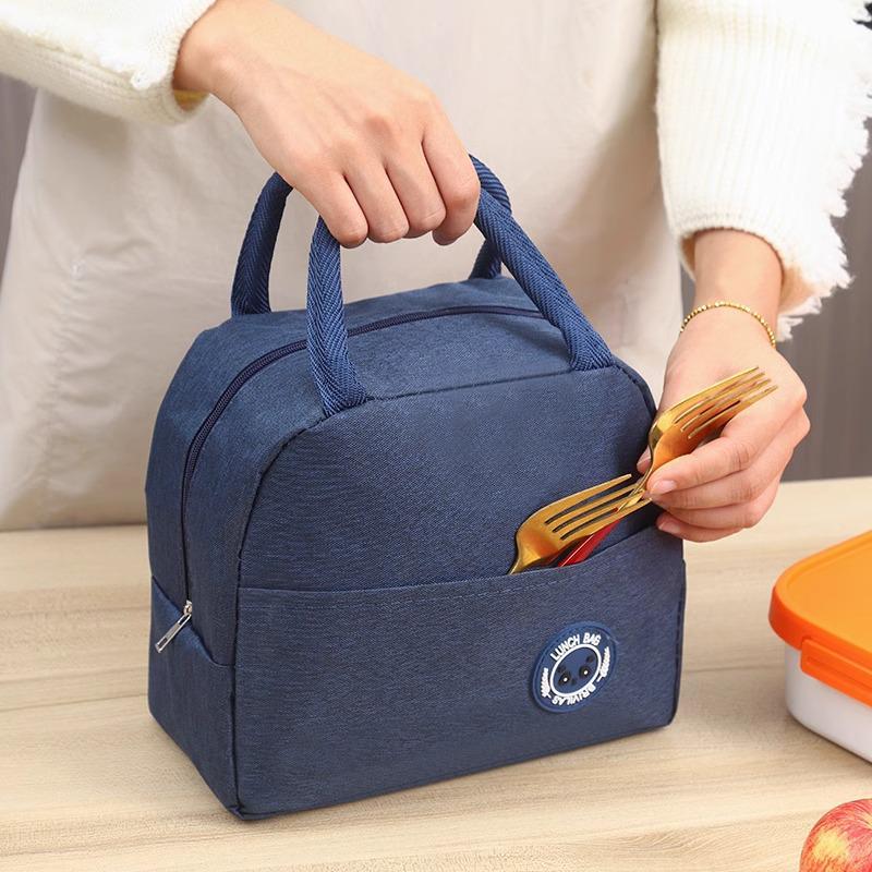 Newcomer Exclusive: Insulated Thickened Lunch Bag with Aluminum Foil, Large Capacity for Office Workers