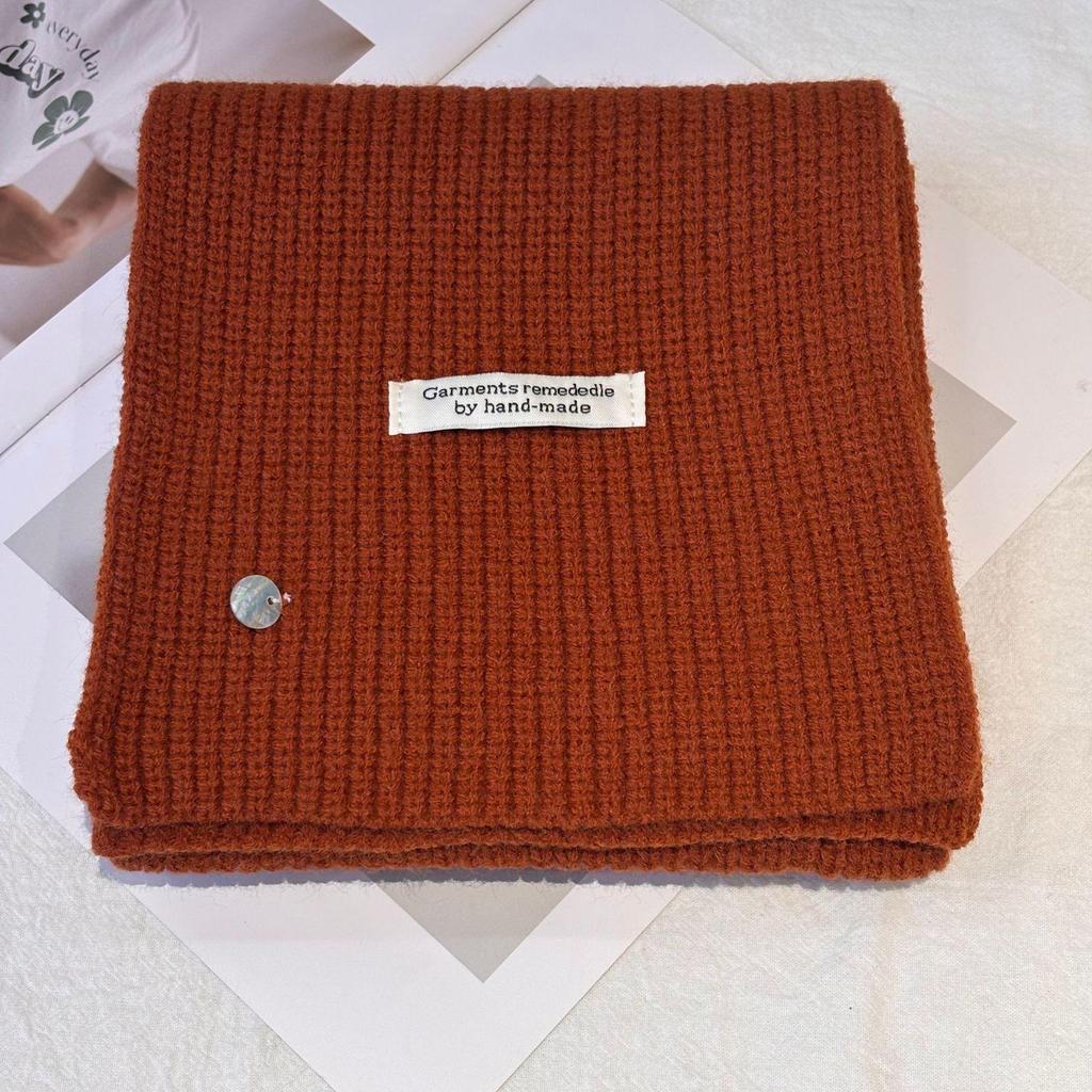 2025 Herbst/Winter Damen Vielseitiger Wollstrickschal - Weich, Warm und Stilvoll Hochwertiger Nackenwärmer