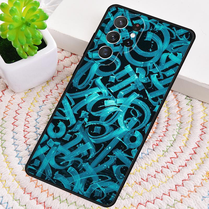Pokras Lampas Art Graffiti Phone Case For Samsung Galaxy note 10 pro S26 S25 S24 S23 S22 Ultra Plus S21 FE S20 Shockproof Cover