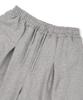 EASY NO EASY Star Lettering Patch Bermuda Sweatpants - Gray