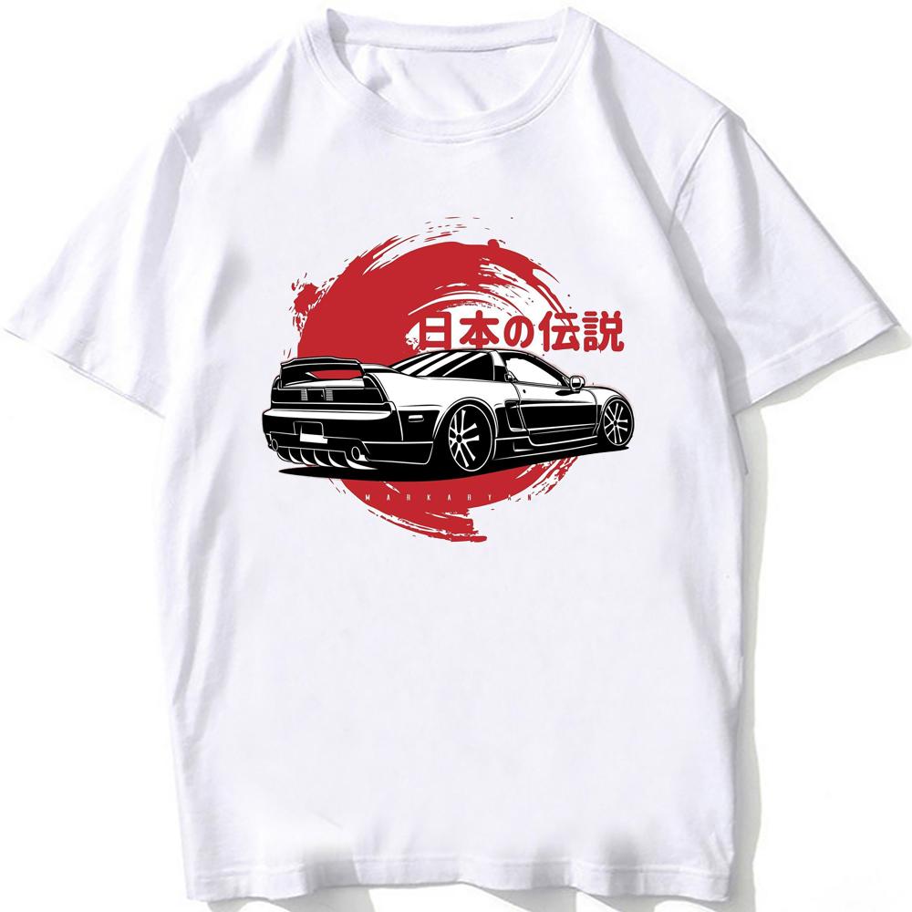 Harajuku JDM Legend Car T-Shirt Summer Men Short Sleeve Drive The Janpan Cars Sport TShirt Cool Boy Driver Race Casual TeesTops
