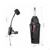Saxophone Mic with Gooseneck Rechargeable VHF System Portable for Saxophonists, Live