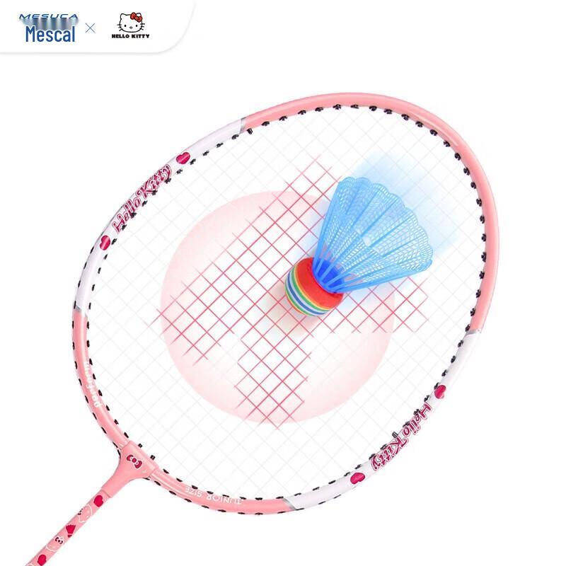 Par de Raquetas de Bádminton Hello Kitty Mesuca