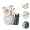 Animal Figurine Pig Piggy Bank Gift, Money Storage Decoration for Kids' Rooms
