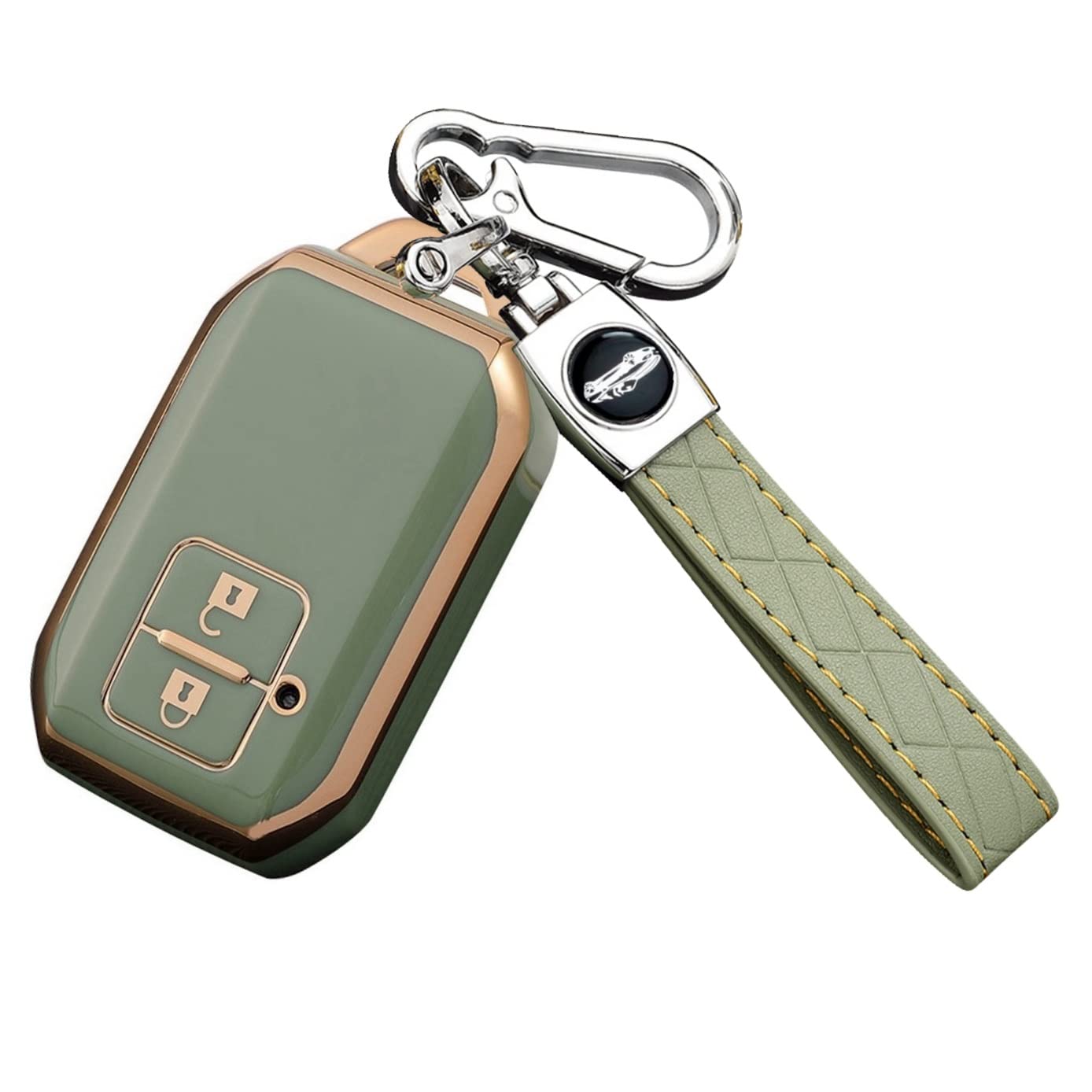 

YANMW Key Case Compatible Suzuki New Gymny Swift Wagon R Stingray Jimny Sierra Smart suzuki key case зелений
