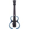 Vox VFU-1 Concert Ukulele Low-G Flame Maple Trans Blue with Headphone Jack AUX Input and Built-in Effects