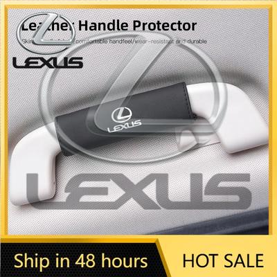 2026 Hot Interior Stickers Car Roof Armrest Handle Leather Protection Cover For RX330 IS250 Ct200h ES300h RX350 IS300h NX3