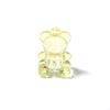 10Pcs/lot Acrylic Bear Charms For Jewelry Making Transparent Cute Animal Beads Diy Pendants Necklace Accessories