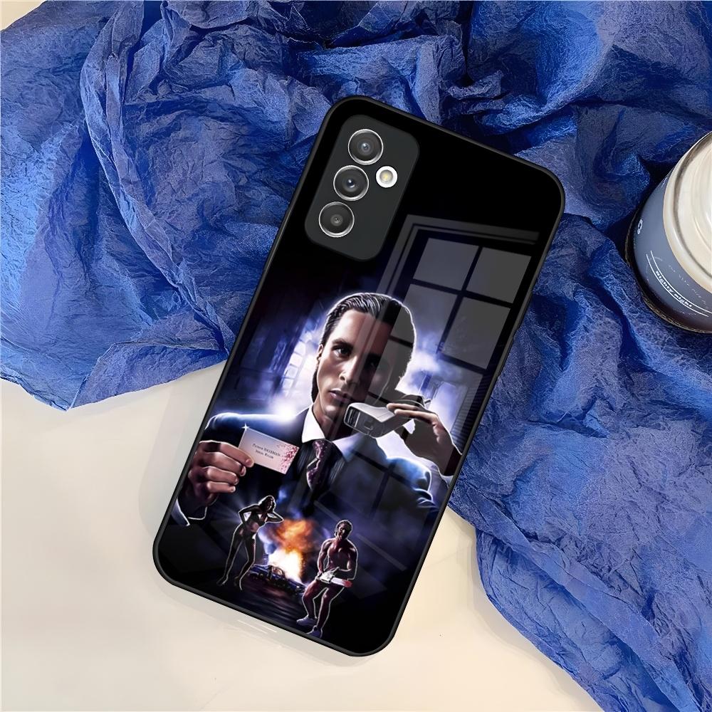 A-Amerikaner P-Psychos Handyhülle für Samsung Galaxy S26 S25 S24 S30 S21 S23 S20 S22 Fe Pro Edge Ultra Plus Glas Hülle