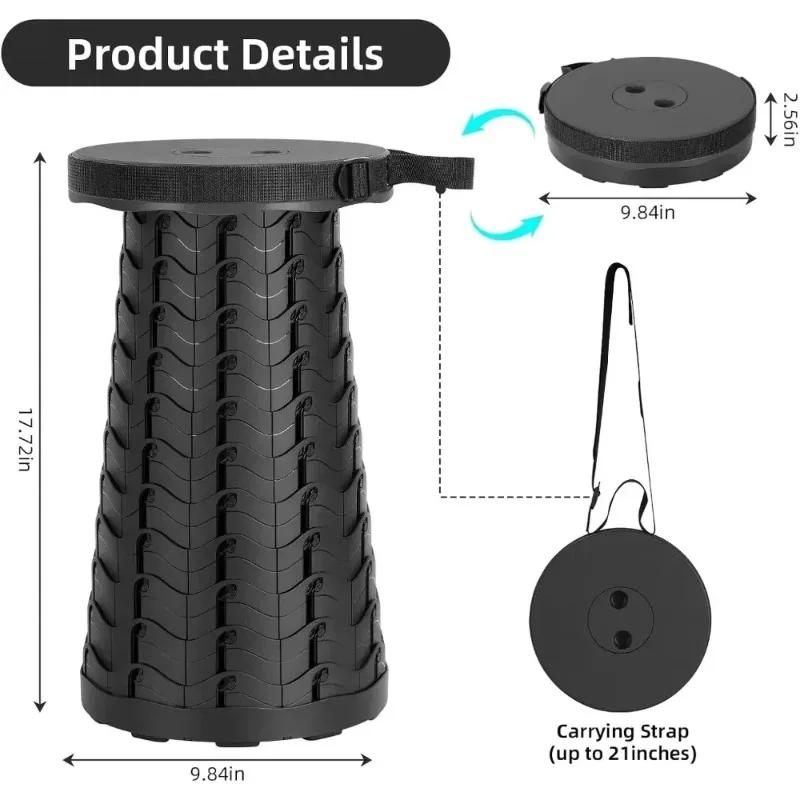 Popular  Folding Stool Telescopic Stool Outdoor Chair Portable Small Bench Camping Stool Fishing Stool Mazar Household