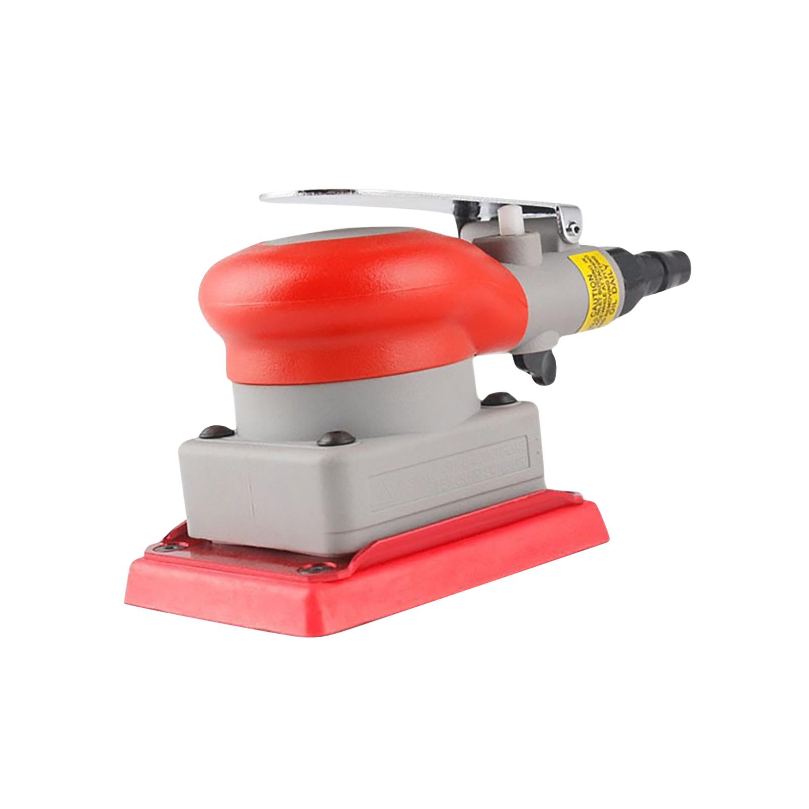 

High Speed Pneumatic Square Sander Maintaining Construction 75x100mm Sanding Surfaces For Professional Automotive Wood Finishing 1