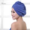Women Soft Microfiber Hair Drying Shower Cap Turban Bath Towel Head Wrap Hat