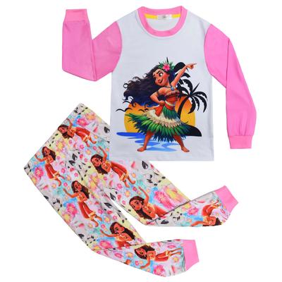 Moana, Moana, Középkorú és Idősebb Gyermekek Hálóruha Szett, Hosszú Ujjú + Nadrág Kétrészes Szett 81051