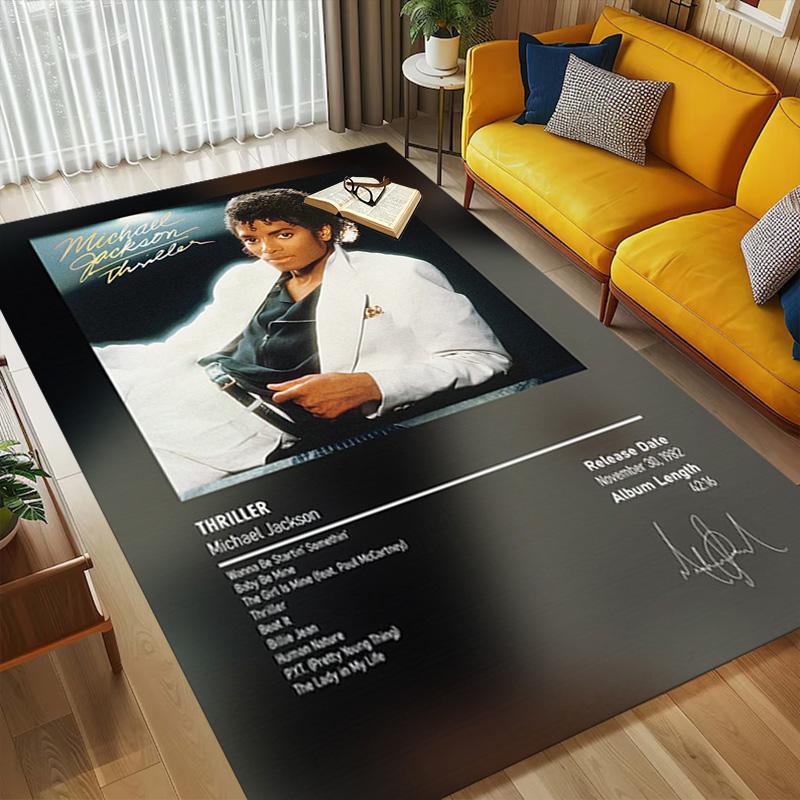 Michael Jackson Award Living Room Nonslip Area Rug Soft Carpet For Bedroom Gameoom Playroom Sofa Office Home Decor Doormat