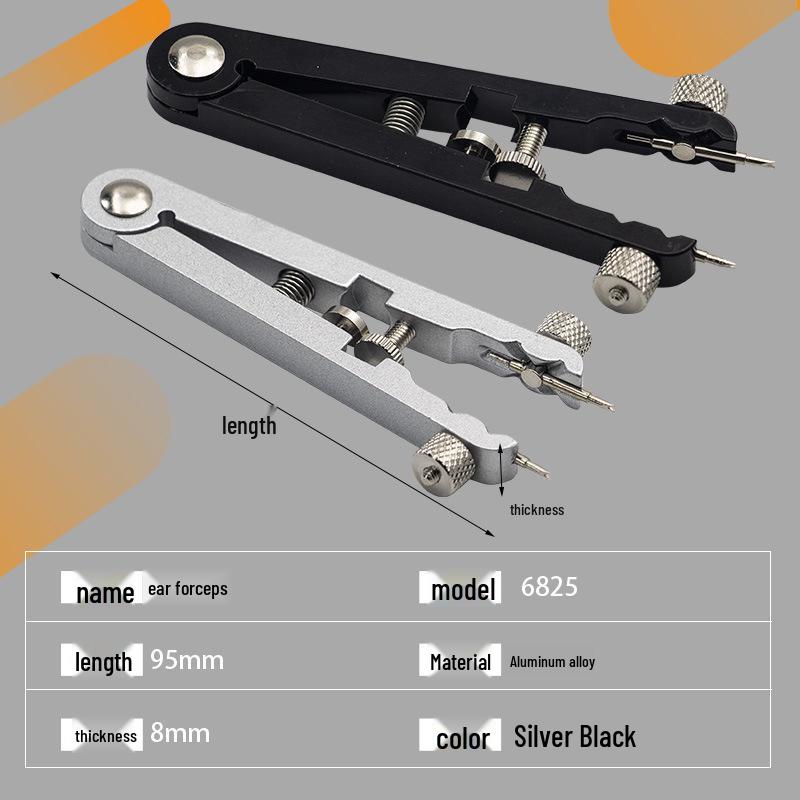 Watch Band Spring Bar Removal Pliers - V-Type Disassembly Tool 6825.