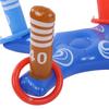 Inflatable Pool Toss Game Summer Swimming Pool Floating Toss Game Party AccessoriesBlue