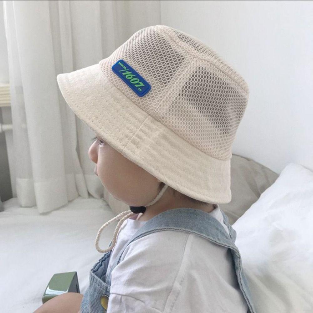 Sun Protection Bucket Hat Breathable Basin Cap New Fisherman Hats  Kids
