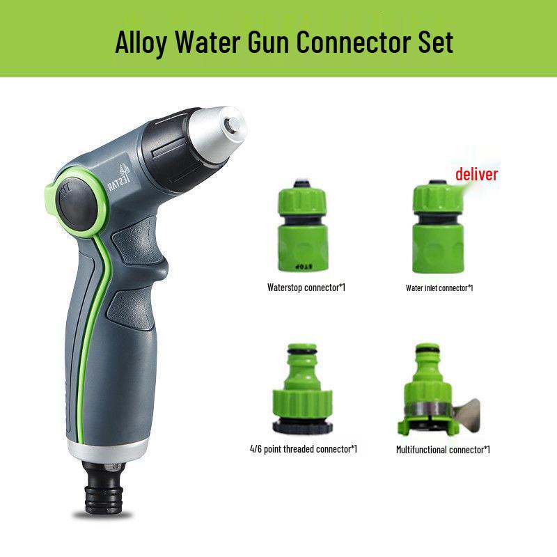 High-Pressure Multifunctional Water Gun Nozzle for Car Washing and Garden Watering
