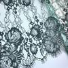 3m x 24cm Chantilly Lace, Non-stretch French Eyelash Lace Trim for Lingerie, Bra, Underwear, Lingerie, Dress, Garment, Sewing & Crafting