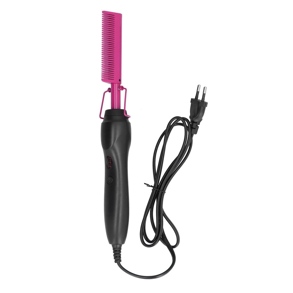 Multifunctional Hair Comb Wet and Dry Hot Heating Curling Straightening Tool
