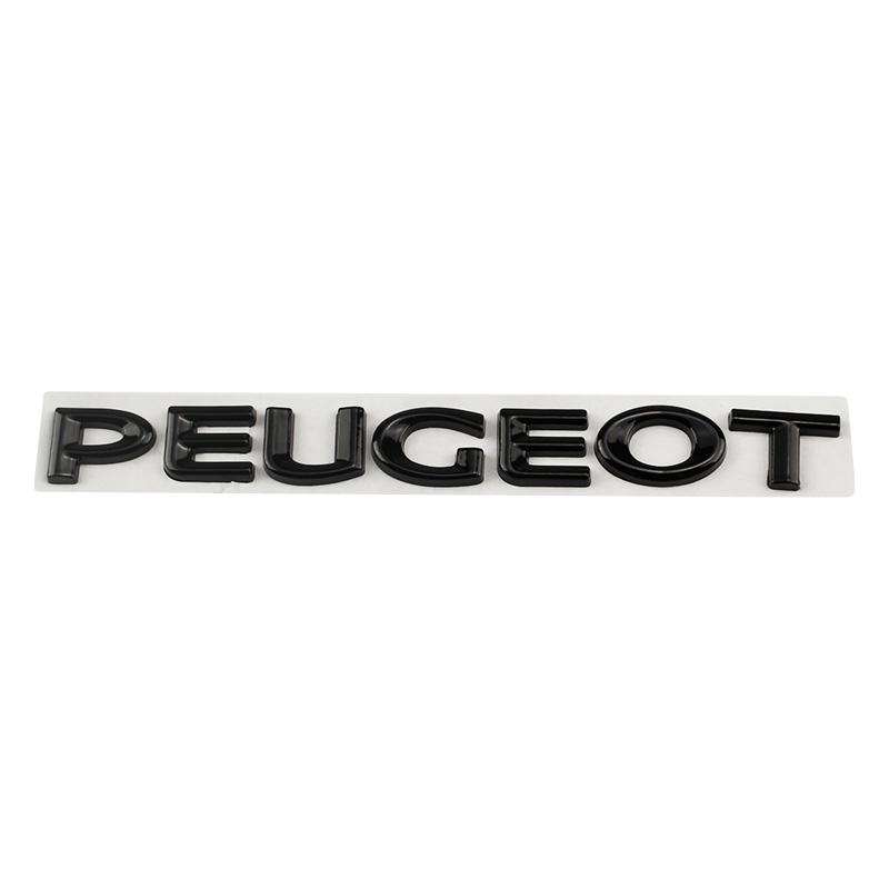 Car Rear Trunk Emblem Sticker Accessories For Peugeot 206 307 308 207 3008 208 508 2008 5008 301 406 408 4008 Rifter RCZ Citroen4RE