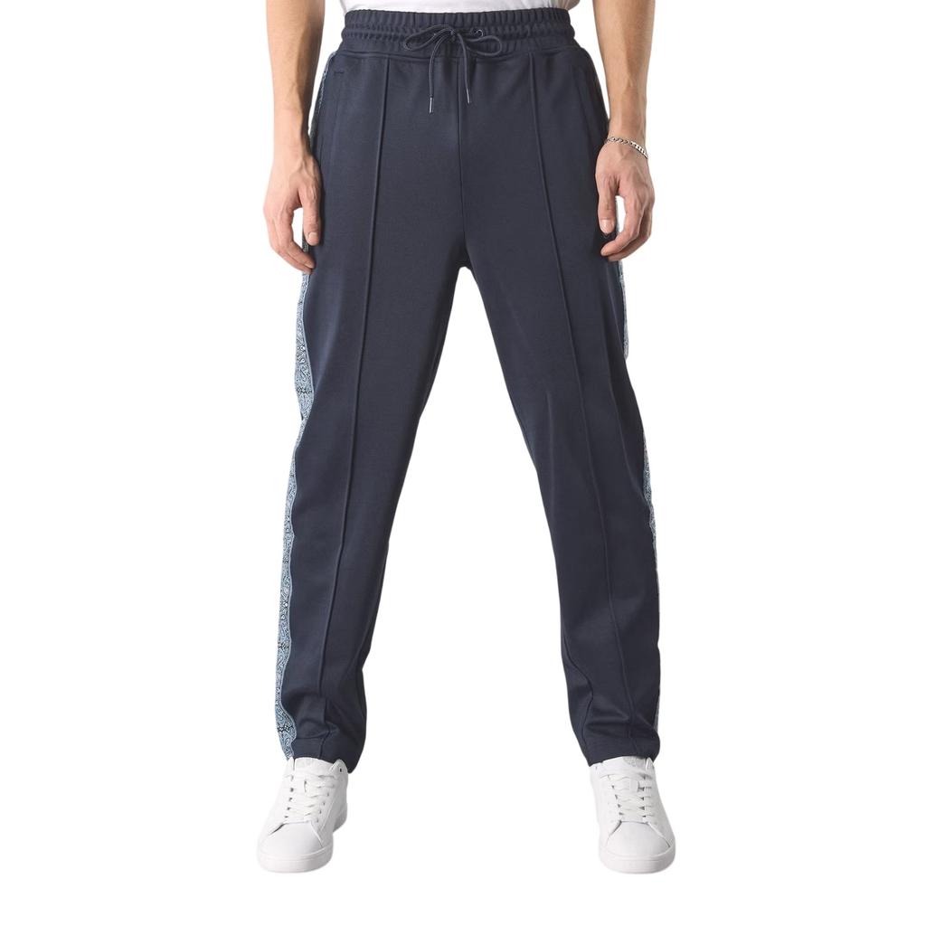 Pretty Green Mens Paisley Taped Slim Joggers