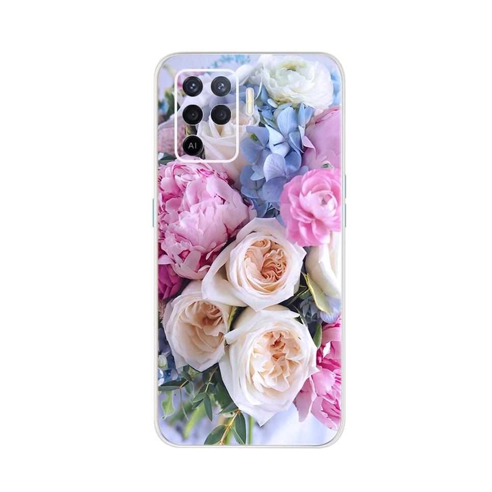For OPPO A94 54 A74 Case 59 Cute Fashion Painted Mobile Phoen Case For OPPO A54 A 94 74 4G Cover OPPPA74 Soft TPU Silicone Coque