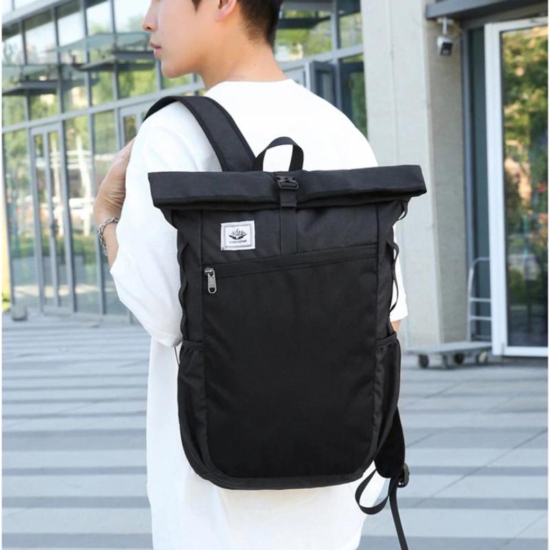 Stylowa składana torba, ultralekka i przenośna torba do przechowywania, plecak podróżny, wodoodporna torba turystyczna na zewnątrz