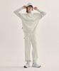 Willy War Studio Cover Stitch Sweatshirt Set [Oatmeal]