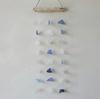 Wind Chime 3 Drop Blue and White