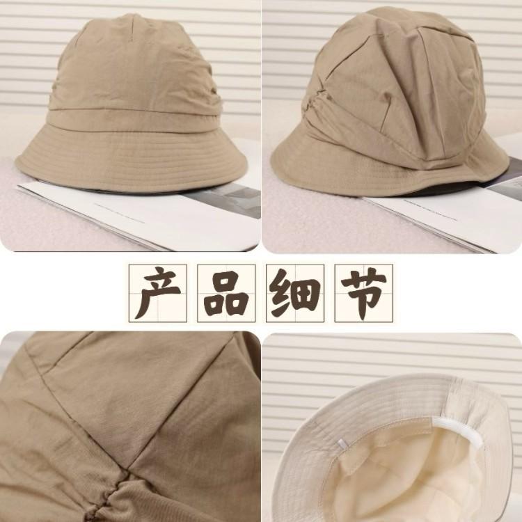 Fisherman's Hat Children's New Versatile Face Small Sunshade Sunscreen Hat Spring and Summer Basin Hat Foldable Stacking Hat