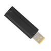 Adapter TypeC Female To Small Tetragonum Mouth Male Straight Converter for Lenovo Laptop PD Charging 12V