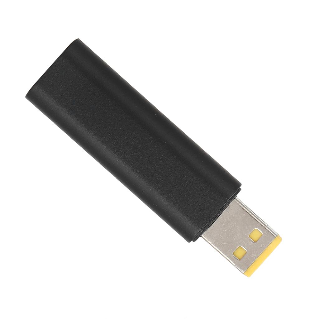 Adapter TypeC Female To Small Tetragonum Mouth Male Straight Converter for Lenovo Laptop PD Charging 12V