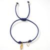 Bohemian Colorful Gold Palm Hand Chain - Fashionable Niche Jewelry Design
