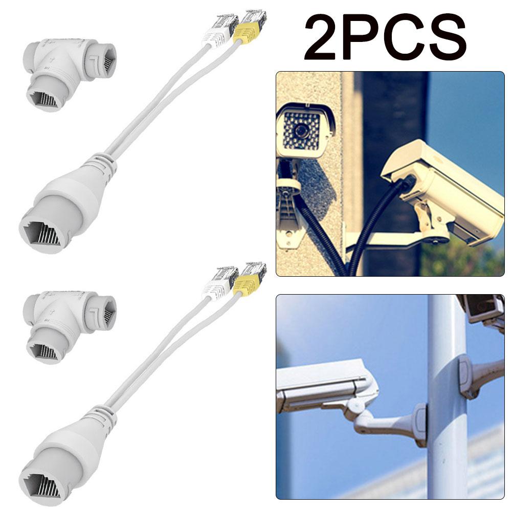 

2-в-1 POE Кабельний роз’єм для камери Роз’єм RJ45 для встановлення IP-камери