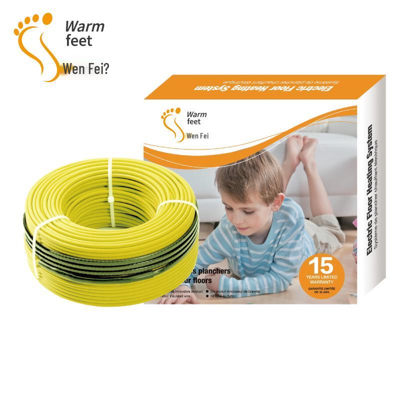 

Danfoss Electric Underfloor Heating System - Complete Set with Wenfei Heating Cable